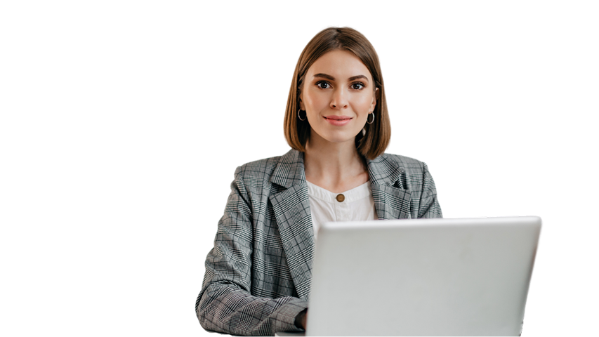 Professional Woman with Laptop